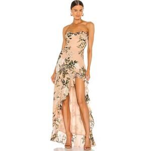 Amanda Uprichard X REVOLVE Eden Gown Juniper Floral Size Medium